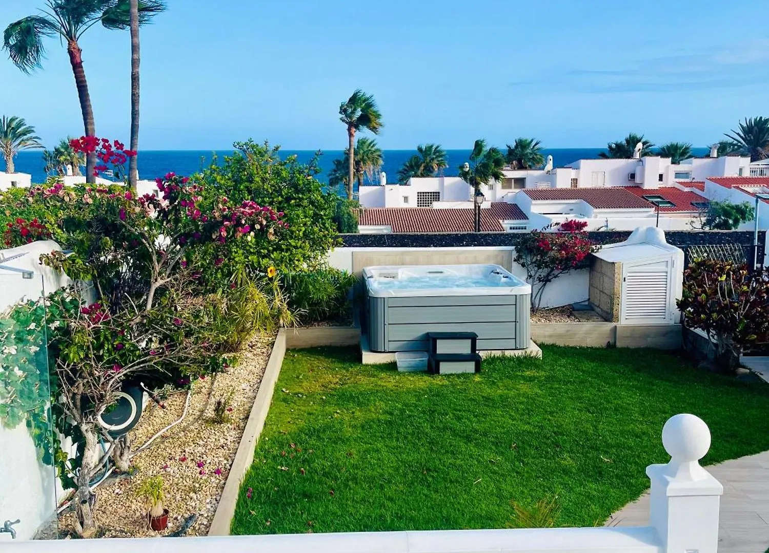 Villa With Sea View And Luxury Heated Pool San Miguel de Abona Spain
